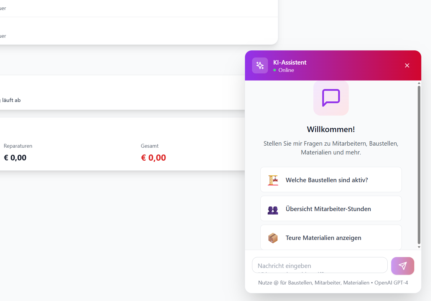 apvros KI-Assistent für intelligente Auswertungen
